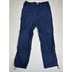 SPK Pants Mens Large Convertible Zip Off Cargo Outdoor Hiking Paratrooper Cinch